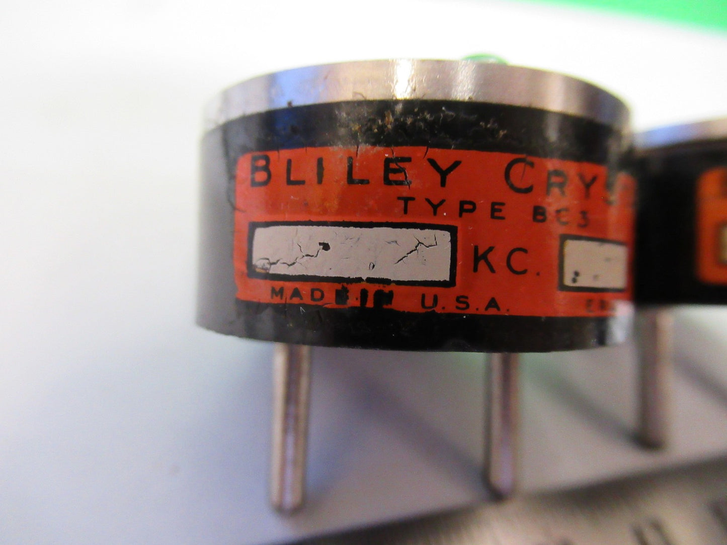 ANTIQUE BLILEY XTAL QUARTZ CRYSTAL FREQUENCY CONTROL RADIO AS PICTURED T6-B-44