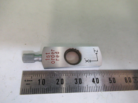 Unitron Japan Pol Slide 1st Order Polarization Microscope
