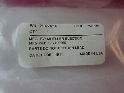 KEYTHLEY 2182-324A MUELLER KT-X90266 ELECTRIC ALLIGATOR CLIPS AS IS #89-79