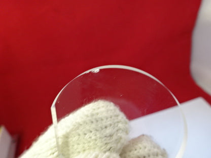 Wafer Very Thick Polished Synthetic Quartz Single Crystal Rare