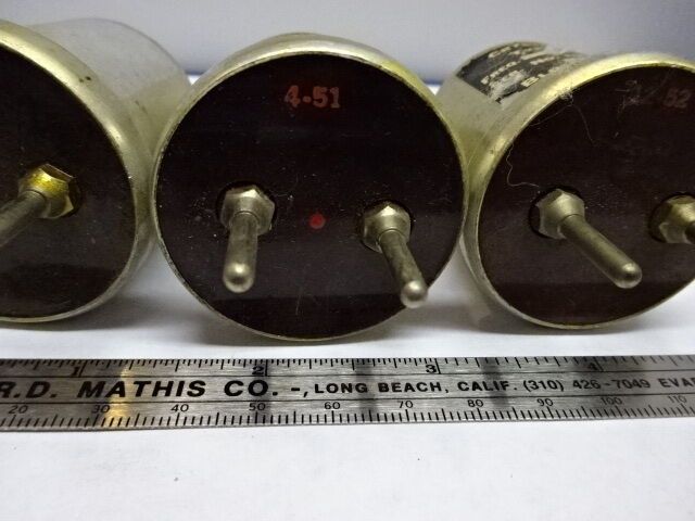 LOT VINTAGE BLILEY ELECTRIC QUARTZ CRYSTAL FM6-5 FREQUENCY CONTROL AS IS #84-57