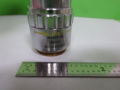 MICROSCOPE PART OBJECTIVE OLYMPUS NEOPLAN 10X DIC JAPAN OPTICS AS IS BIN#Y3-H-05