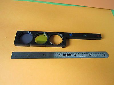 OPTISCHES MIKROSKOP TEIL GLASFILTEROBJEKTOPTIK BIN#D2-35