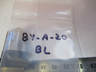 Bausch & Lomb Objective 40X /160 Lens Optics Microscope Part