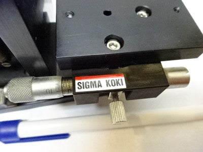 Optical Sigma Koki Stage Rotation Xyz Micrometer Laser Optics