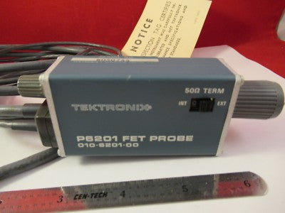 TEKTRONIX P6201 FET PROBE 010-6201-00 OSCILLOSCOPE TEST FIXTURE AS PIC &99-FT-46