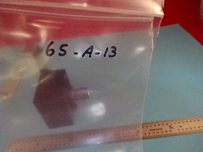 OPTISCHER SENSOR DIFFUSOR FENSTER BNC + HALTERUNG LASEROPTIK WIE BESEHEN #65-A-13