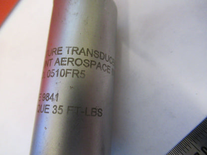 ROSEMOUNT AEROSPACE AIRCRAFT TEMPERATURE SENSOR 0510FR5 AS PICTURED &Q4-A-16