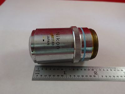 MIKROSKOP TEIL NIKON OBJEKTIV BD PLAN 40X OPTIK WIE IST BIN#M3-B-34