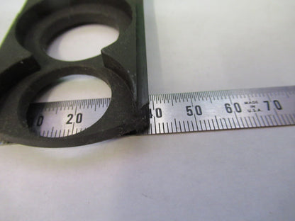 ZEISS GERMANY EMPTY SLIDE FILTER POLARIZER MICROSCOPE PART AS PICTURED U8-B-13