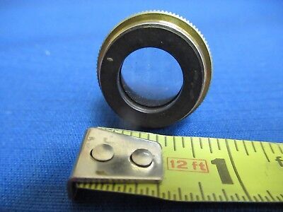 BAUSCH LOMB OPTICS OBJECTIVE LENS ??mm MICROSCOPE PART AS PICTURED &S1-A-25