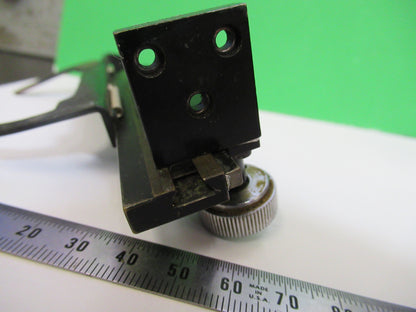 Antique Bausch & Lomb Xy Stage Clip Microscope Part