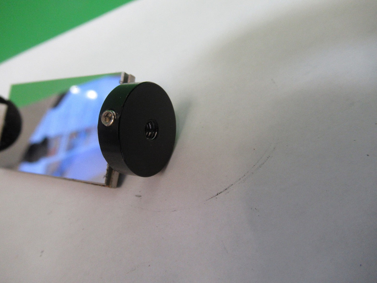 OPTICS OLYMPUS JAPAN FLAT MOUNTED MIRROR OPTICAL AS PICTURED T4-A-17
