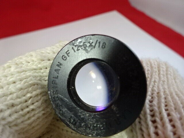 Microscope Eyepiece Ernst Leitz Germany 12.5X Optics