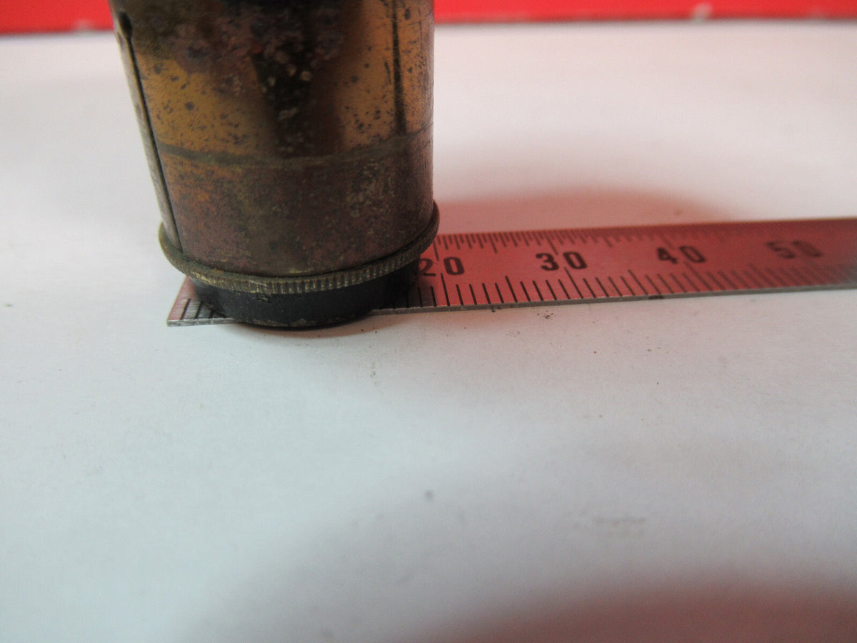 ANTIQUE BRASS VIEWER VERY OLD SCOPE MICROSCOPE PART AS PICTURED S3-B-04