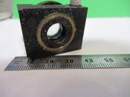 OPTICAL NEWPORT ROTABLE LENS HOLDER ASSEMBLY LASER OPTICS  AS PICTURED W1-B-12