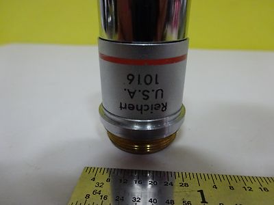 Microscope Part Objective Reichert Plan Achro Iris Diaphragm 50X Optics Bn