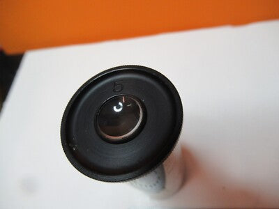 Antique Bausch & Lomb Eyepiece 5X Microscope Optics Part
