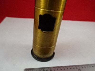 Antique Brass Seed Mini Microscope Optics Made in France