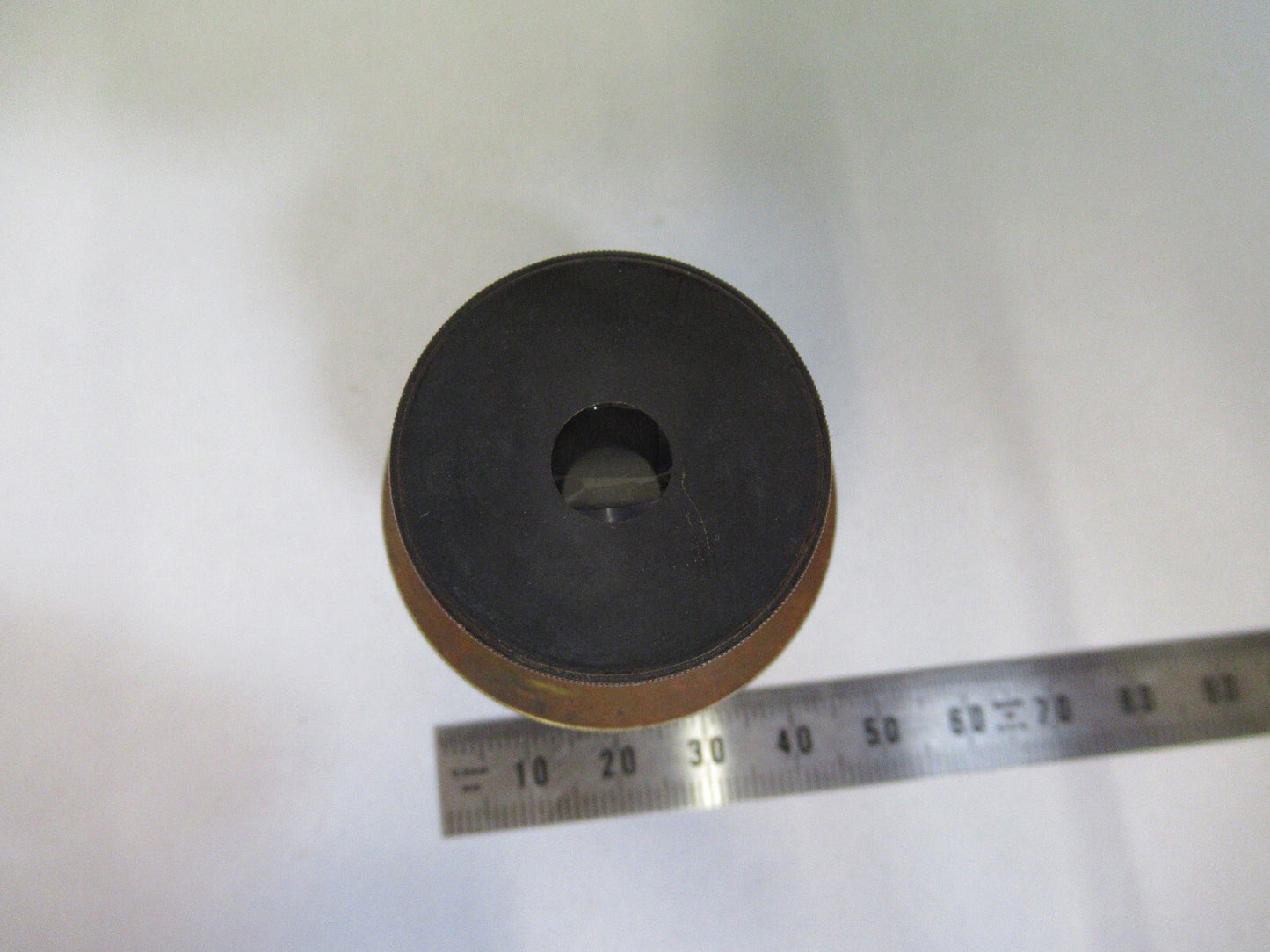 Antique Brass Grunow Rare Ocular Eyepiece Microscope Part