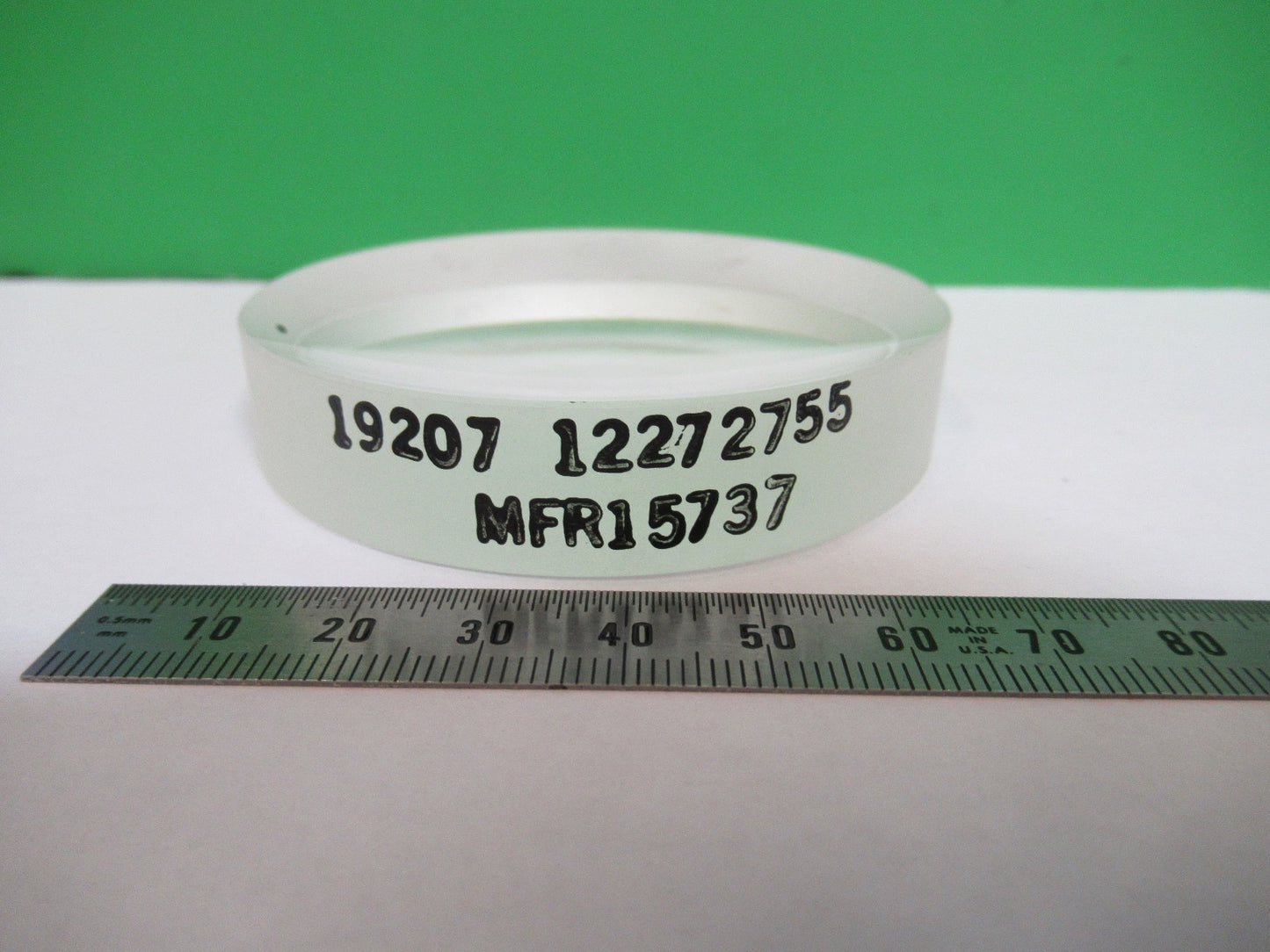 OPTICAL LENS INFRARED INDUSTRIES CX CC PRO LASER OPTICS AS PICTURED 98-A-02