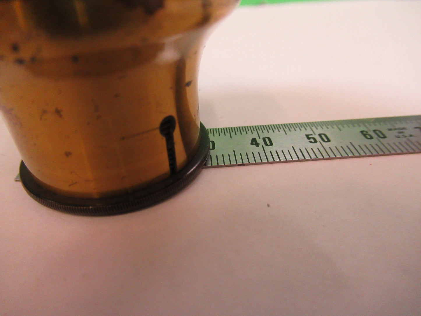 ANTIQUE BRASS UK HENRY CROUCH LONDON MICROSCOPE PART AS PICTURED T6-A-36