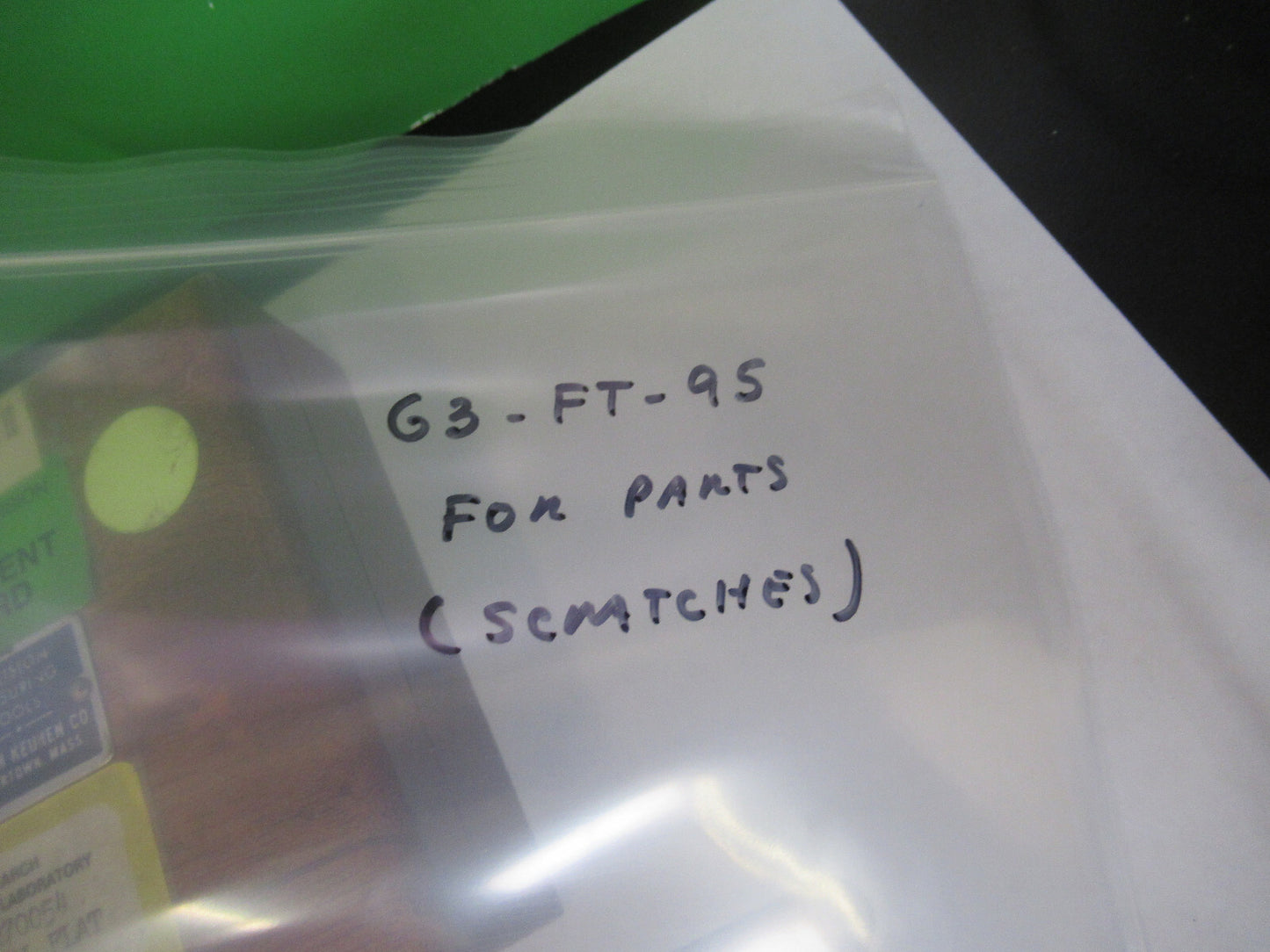 or Repair Optical Flat Substrate Fused silica Pictured