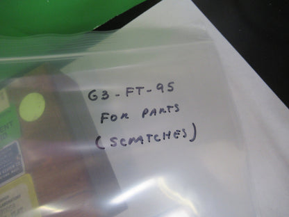 or Repair Optical Flat Substrate Fused silica Pictured