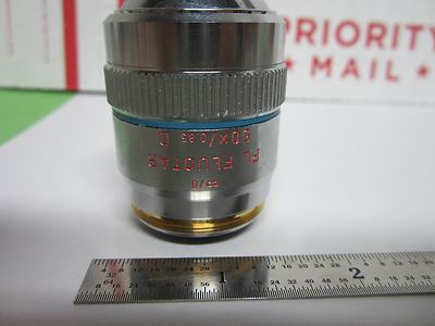 Microscope Ernst Leitz Wetzlar Germany Objective Fluotar 50X D Infinity