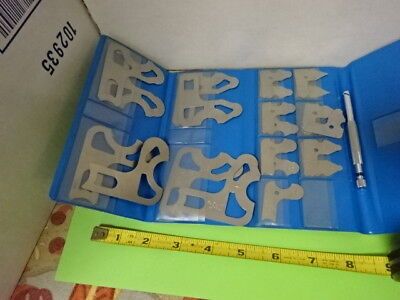 FUJI BOGU JAPAN RADIUS RADII MEASUREMENT TOOL GAUGE L-300 AS PICTURED &5-A-04