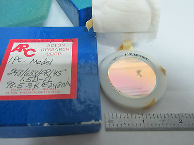 OPTICAL COATED REFLECTOR ? FLAT ARC  ii OPTICS BIN#1
