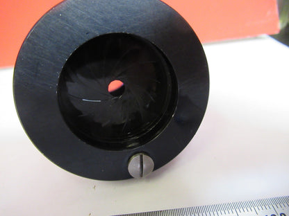 WILD HEERBRUGG SWISS M11 CONDENSER + IRIS MICROSCOPE PART AS PICTURED V7-A-93