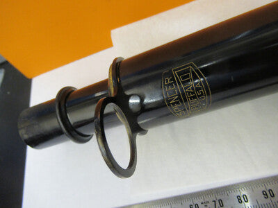 Antique Brass Spencer Lens Co. Tubus + Nosepiece Microscope Part