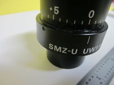 MICROSCOPE PART NIKON JAPAN SMZ-U  UW15X/17  OPTICS AS IS BIN#L7-M-08