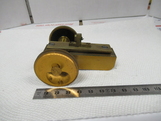 Microscope Part Antique Bausch & Lomb Frame Gross Adjust