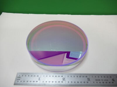 Optical Flat Fused silica Zygo 3" Dia small blemish Optics