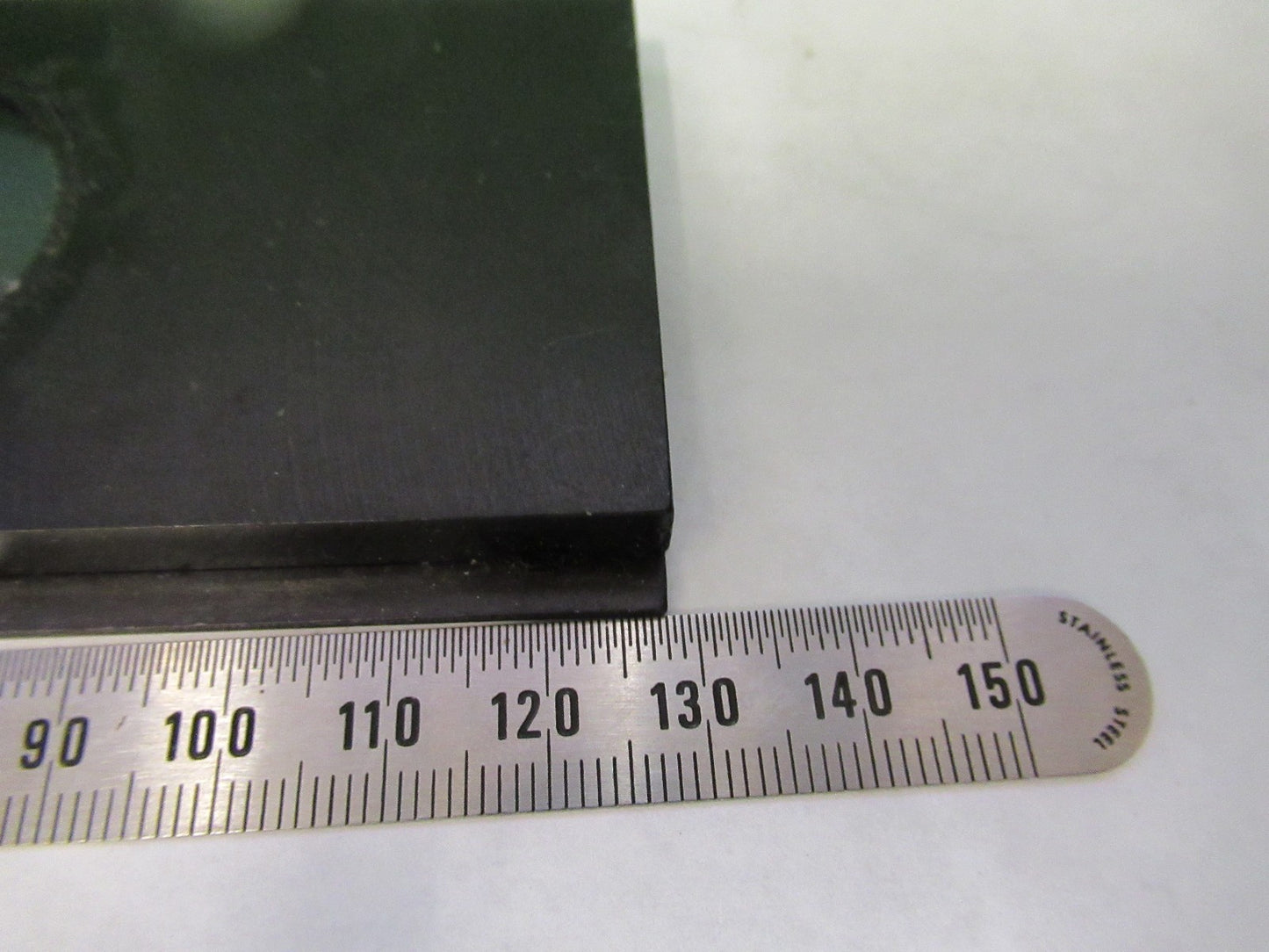AUS JENA GERMANY POL SLIDE MOUNTED POLARIZER MICROSCOPE PART AS PICTURED V8-B-16