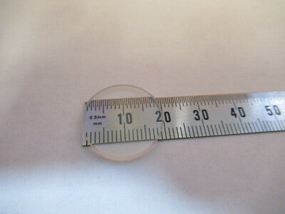 MITUTOYO GLASS DIFFUSER FILTER OPTICS MICROSCOPE PART AS PICTURED #P6-A-09