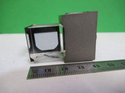 ANTIQUE BAUSCH LOMB HEAD GLASS PRISM OPTICS MICROSCOPE PART AS PICTURED 18-FT-15