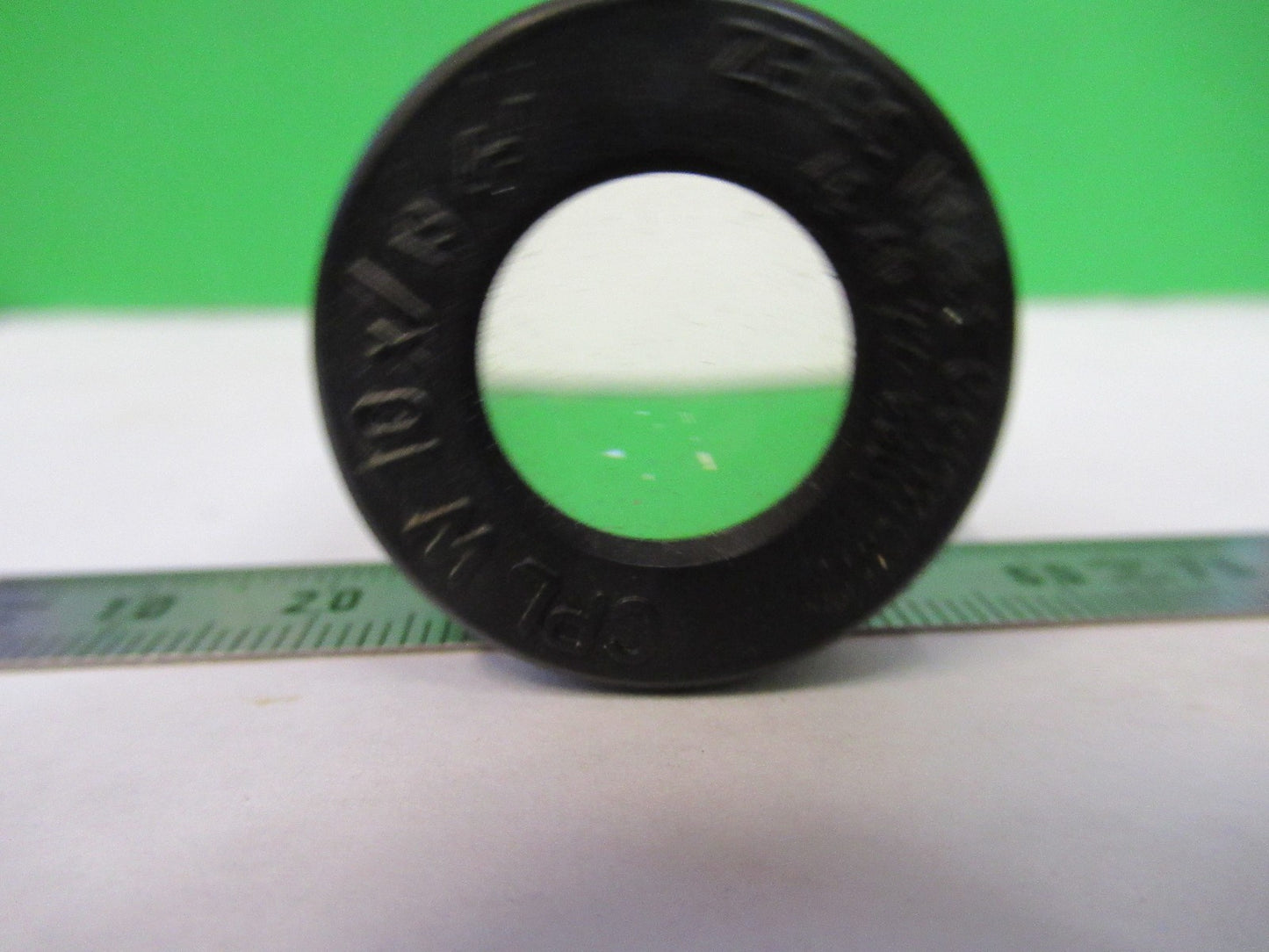 ZEISS GERMAN OCULAR EYEPIECE 10X CPL OPTICS MICROSCOPE PART AS PICTURED U8-B-35