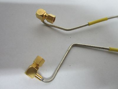 LOT OF TWO HARDLINE COAXIAL CABLES RF MICROWAVE FREQUENCY BIN#F3-55