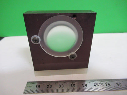 OLYMPUS JAPAN MOUNTED LENS DIFFUSER OPTICS MICROSCOPE PART AS PICTURED T6-B-11