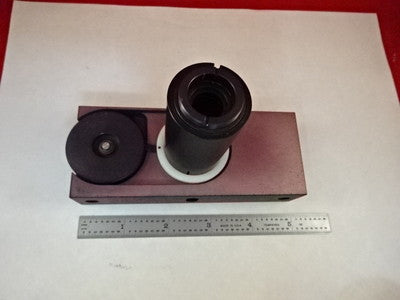 MICROSCOPE PART POLYVAR REICHERT LEICA DIAPHRAGM IRIS OPTICS AS IS B#Q2-A-10