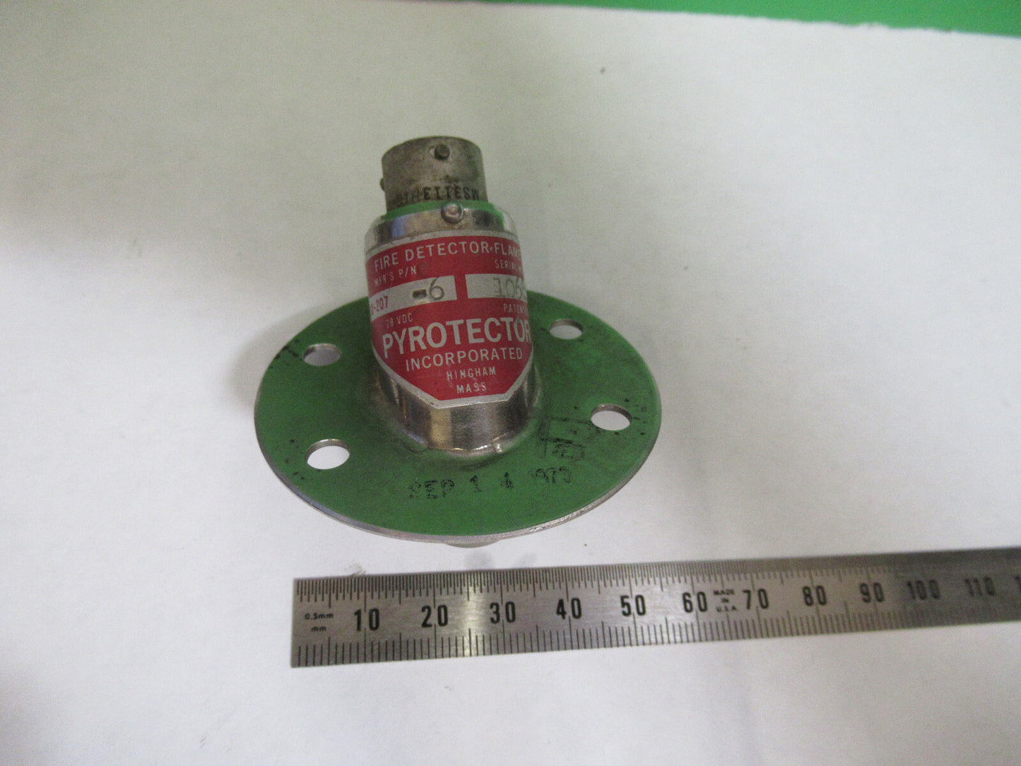 PIROTECTOR AEROSPACE FIRE DETECTOR 1680-00-216-6699 NSN AIRCRAFT PART H7-B-80