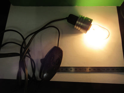 ANTIQUE BRASS AO SPENCER LAMP ASSEMBLY MICROSCOPE PART AS PICTURED V1-A-27