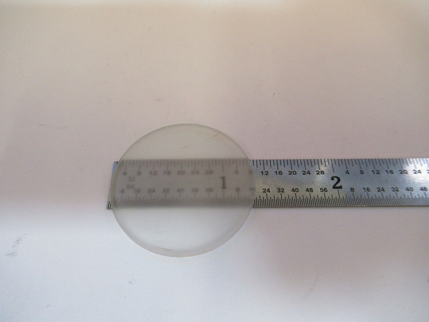 ZEISS GERMANY DIFFUSER FROSTED GLASS FILTER MICROSCOPE PART AS PICTURED &A5-A-71