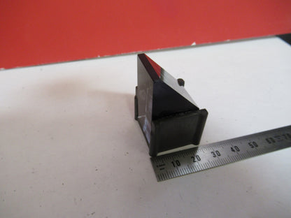 MEIJI JAPAN MOUNTED GLASS PRISM MICROSCOPE PART AS PICTURED X8-B-39