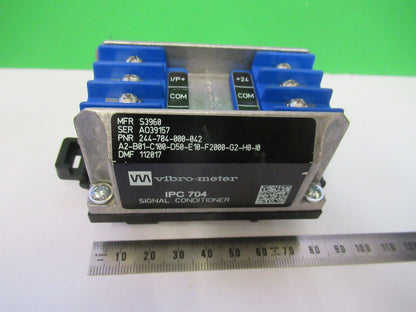 MEGGITT VIBRO-METER IPC704 244-704-000-042 AMP MODULE for ACCEL 5-B-19