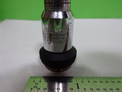 MIKROSKOP WILD HEERBRUGG SWISS OBJECTIVE 100X OPTICS AS IS #AI-59