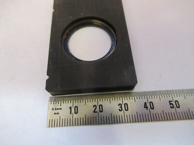 SLIDE FILTER DICHROIC MICROSCOPE PART OPTICS AS PICTURED #B3-B-32